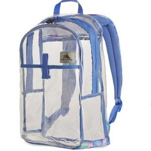 High Sierra Clear Classic Backpack azure blue